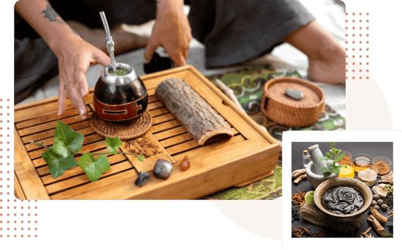 Traditional raw material preparation